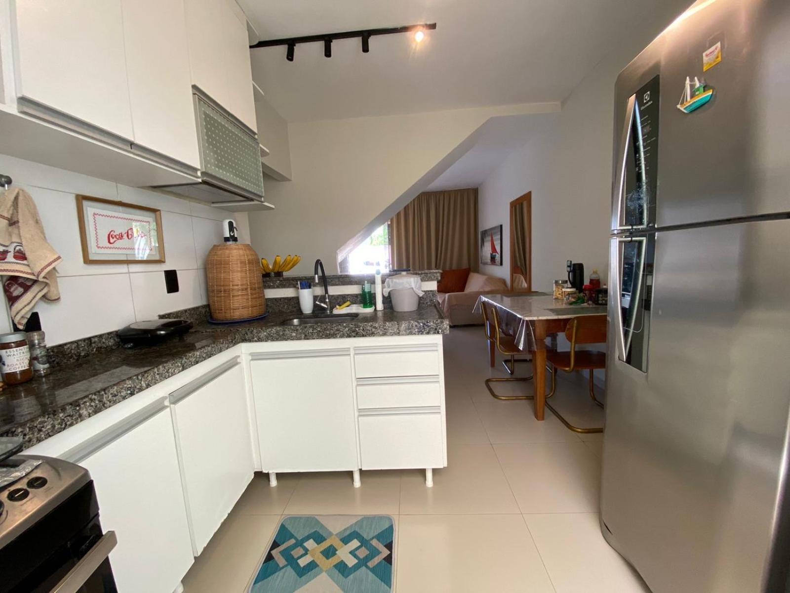 Casa Duplex Em Condominio Na Praia De Taperapuam - Acomoda 7 Hospedes Порту-Сегуру Экстерьер фото